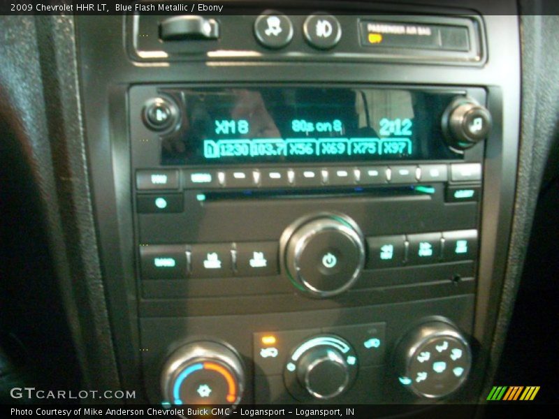 Blue Flash Metallic / Ebony 2009 Chevrolet HHR LT