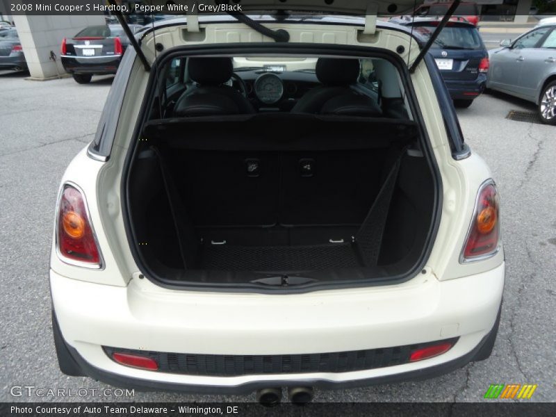 Pepper White / Grey/Black 2008 Mini Cooper S Hardtop