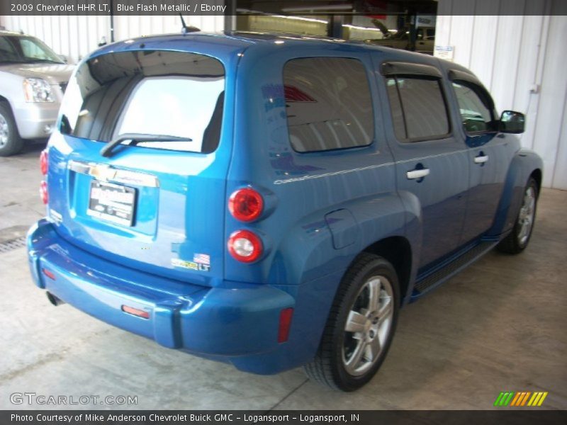 Blue Flash Metallic / Ebony 2009 Chevrolet HHR LT