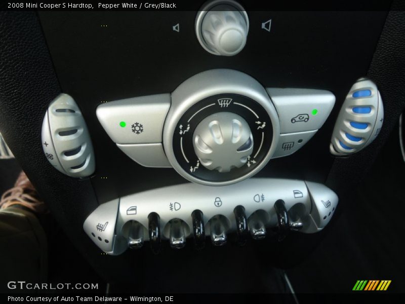 Pepper White / Grey/Black 2008 Mini Cooper S Hardtop