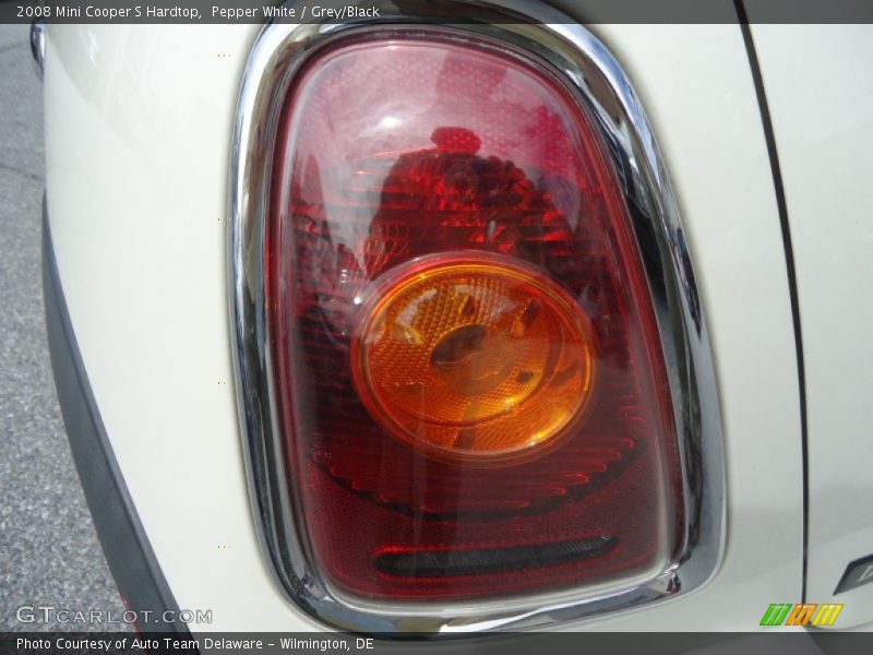 Pepper White / Grey/Black 2008 Mini Cooper S Hardtop