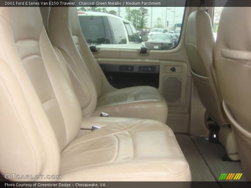 Charcoal Green Metallic / Medium Parchment 2001 Ford E Series Van E150 Traveler