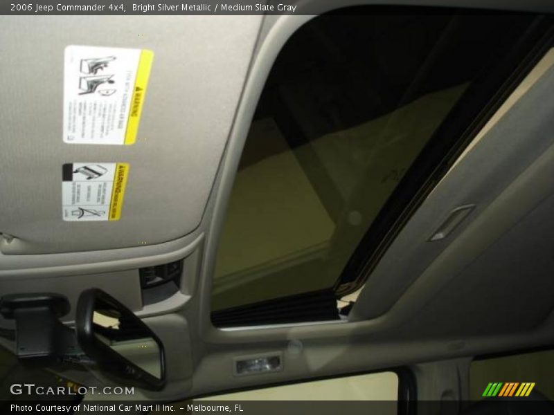 Bright Silver Metallic / Medium Slate Gray 2006 Jeep Commander 4x4