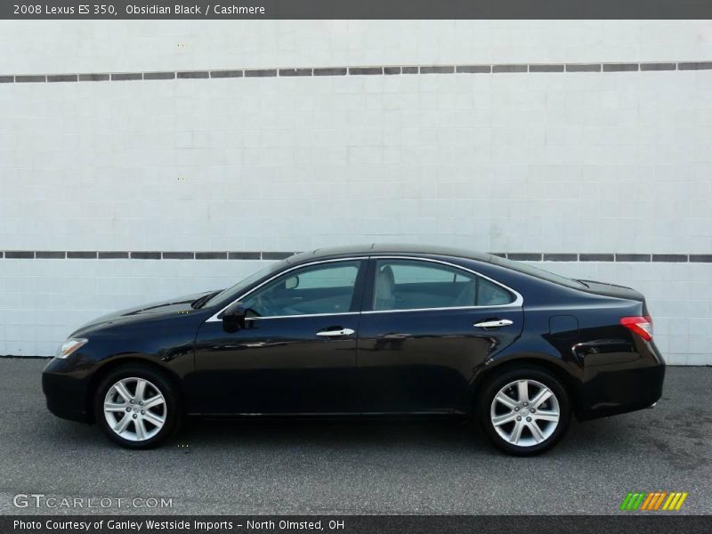 Obsidian Black / Cashmere 2008 Lexus ES 350