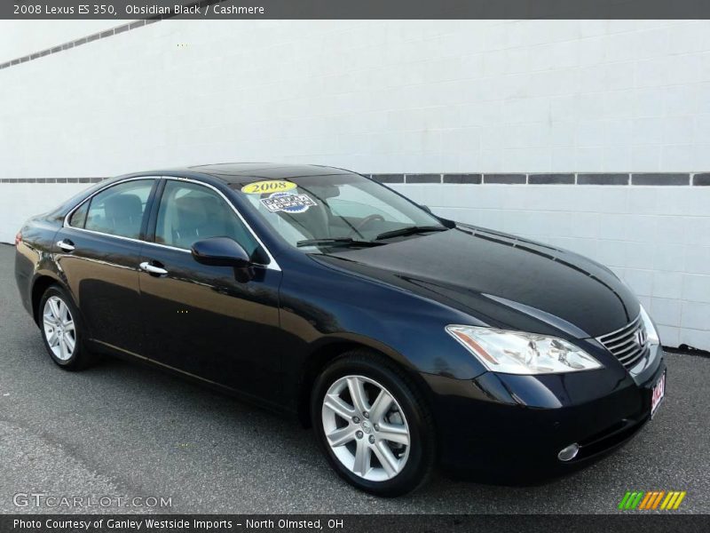 Obsidian Black / Cashmere 2008 Lexus ES 350