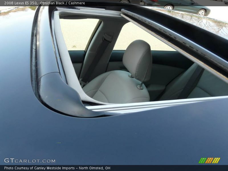Obsidian Black / Cashmere 2008 Lexus ES 350