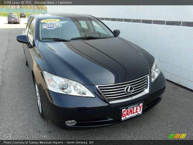 Obsidian Black / Cashmere 2008 Lexus ES 350