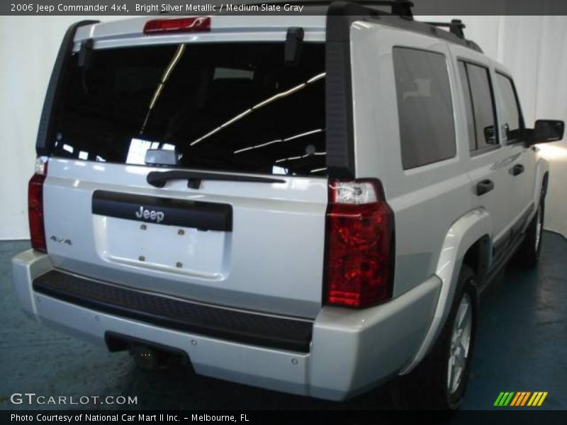 Bright Silver Metallic / Medium Slate Gray 2006 Jeep Commander 4x4