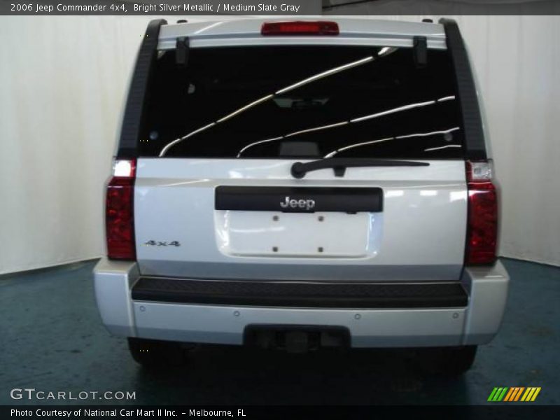Bright Silver Metallic / Medium Slate Gray 2006 Jeep Commander 4x4