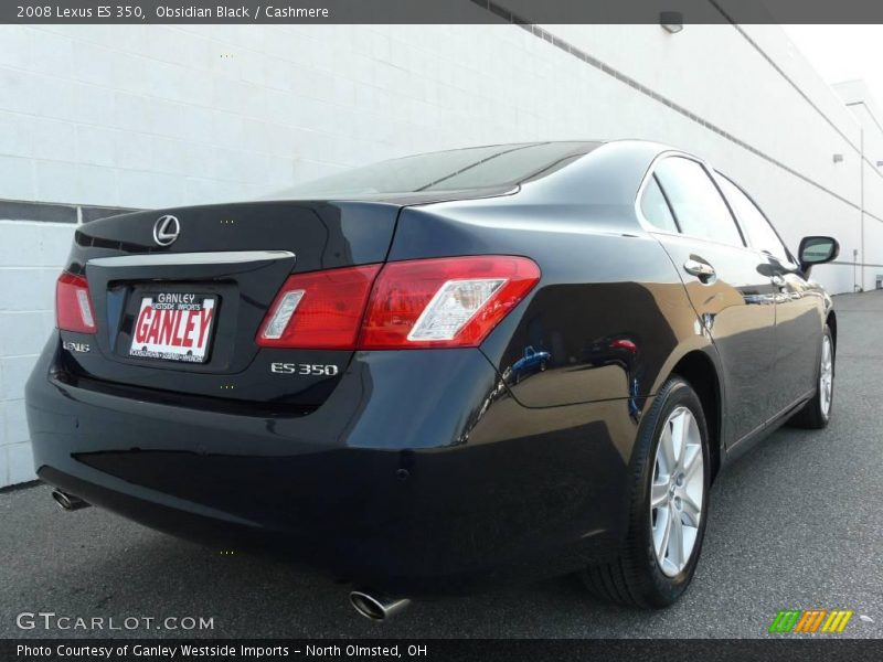 Obsidian Black / Cashmere 2008 Lexus ES 350