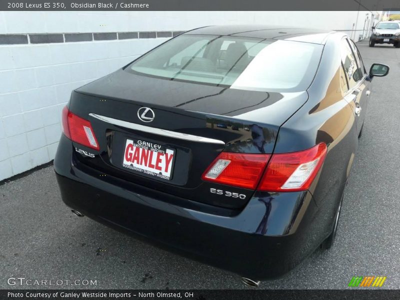 Obsidian Black / Cashmere 2008 Lexus ES 350
