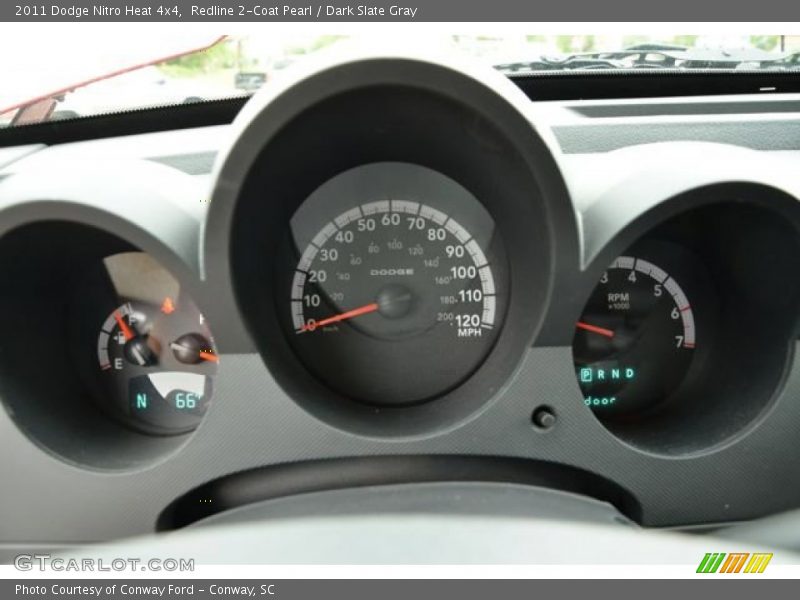 Redline 2-Coat Pearl / Dark Slate Gray 2011 Dodge Nitro Heat 4x4