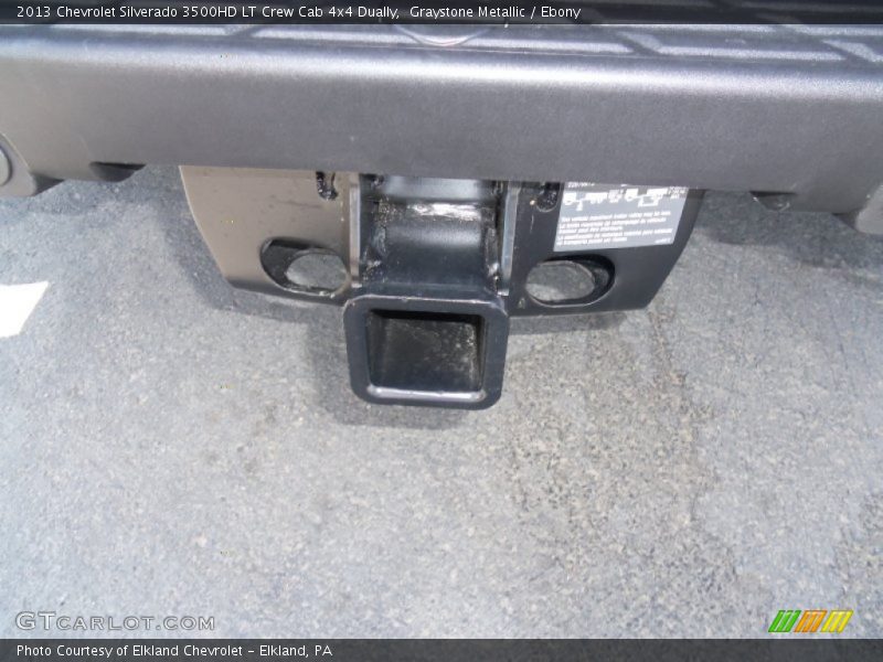Graystone Metallic / Ebony 2013 Chevrolet Silverado 3500HD LT Crew Cab 4x4 Dually