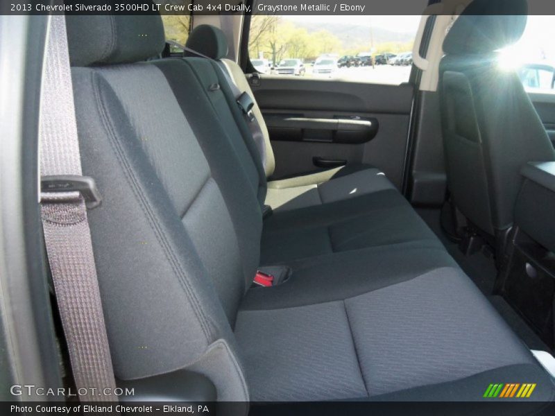 Graystone Metallic / Ebony 2013 Chevrolet Silverado 3500HD LT Crew Cab 4x4 Dually