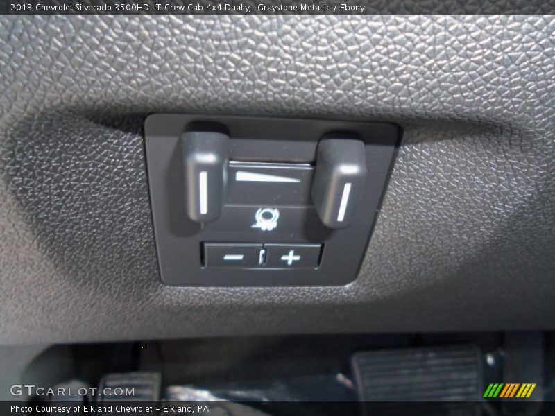 Graystone Metallic / Ebony 2013 Chevrolet Silverado 3500HD LT Crew Cab 4x4 Dually
