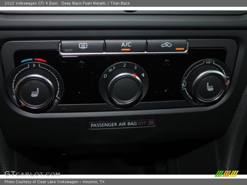 Controls of 2013 GTI 4 Door