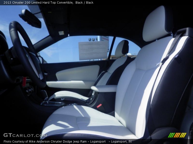 Black / Black 2013 Chrysler 200 Limited Hard Top Convertible