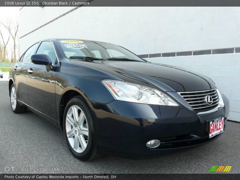 Obsidian Black / Cashmere 2008 Lexus ES 350