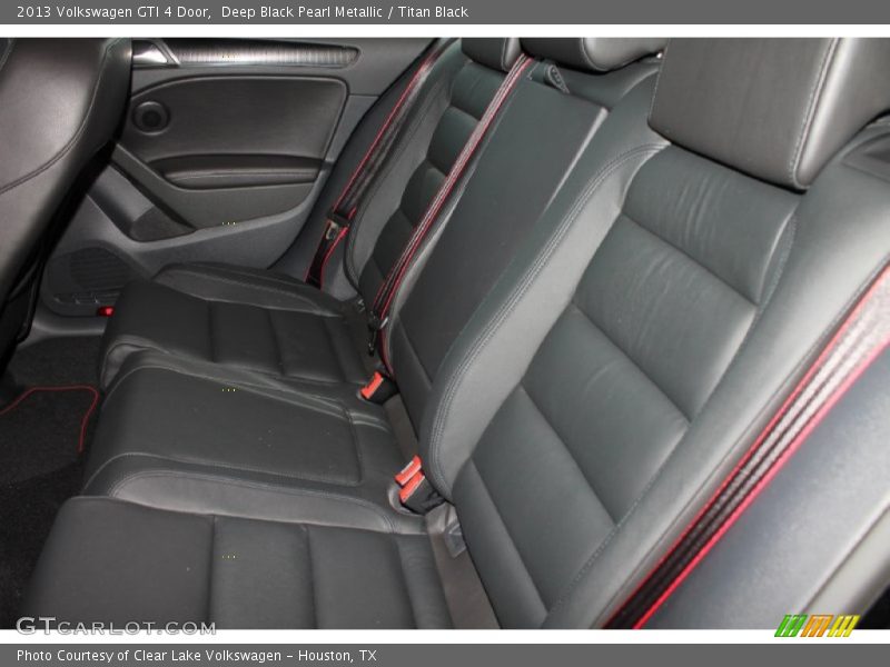 Deep Black Pearl Metallic / Titan Black 2013 Volkswagen GTI 4 Door