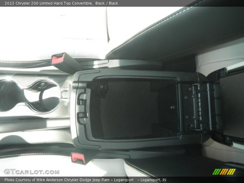 Black / Black 2013 Chrysler 200 Limited Hard Top Convertible