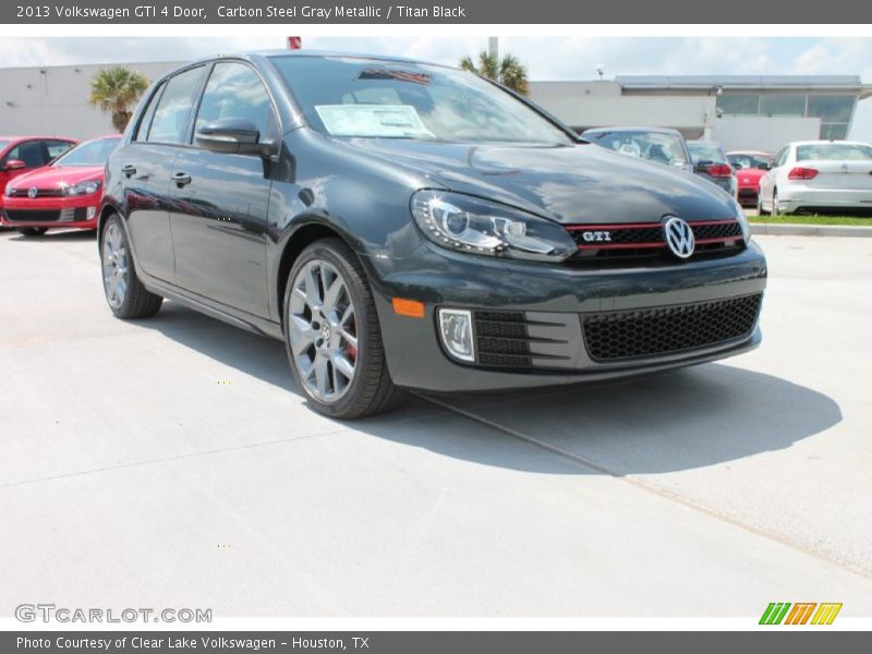 Carbon Steel Gray Metallic / Titan Black 2013 Volkswagen GTI 4 Door