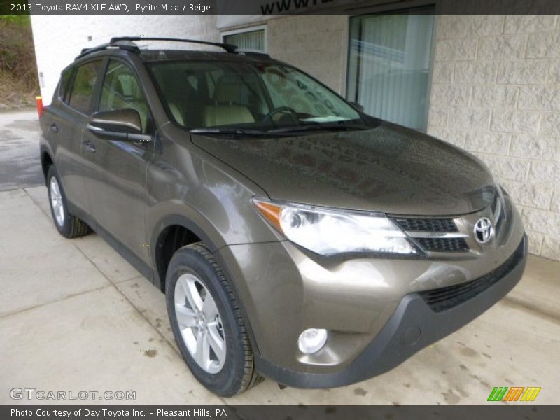 Pyrite Mica / Beige 2013 Toyota RAV4 XLE AWD