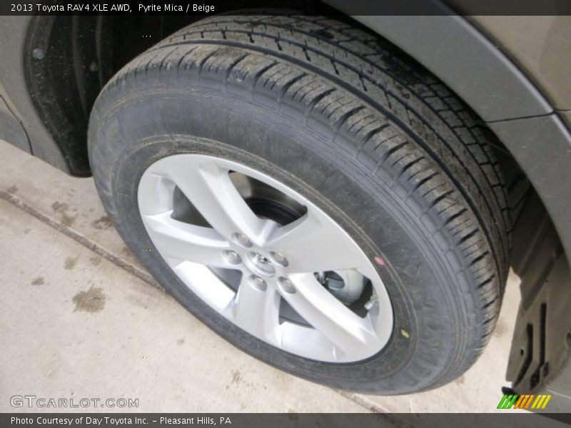 Pyrite Mica / Beige 2013 Toyota RAV4 XLE AWD