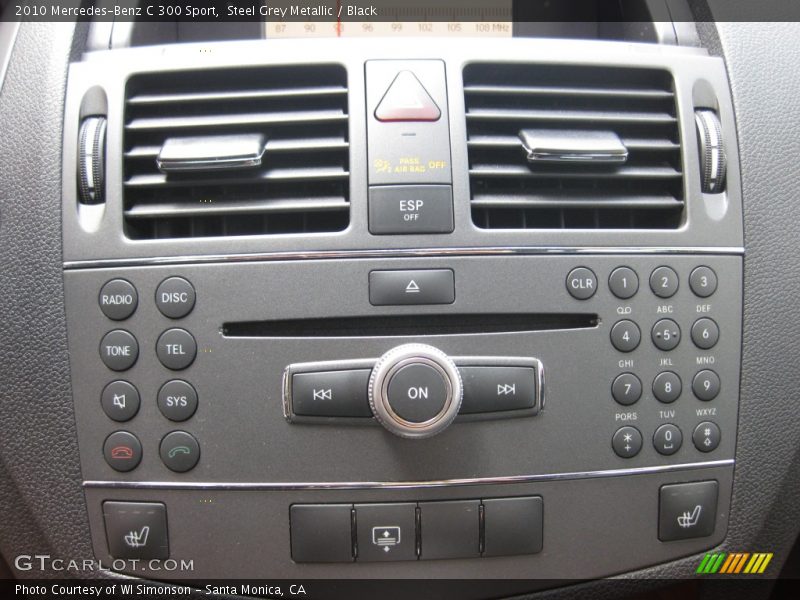Controls of 2010 C 300 Sport