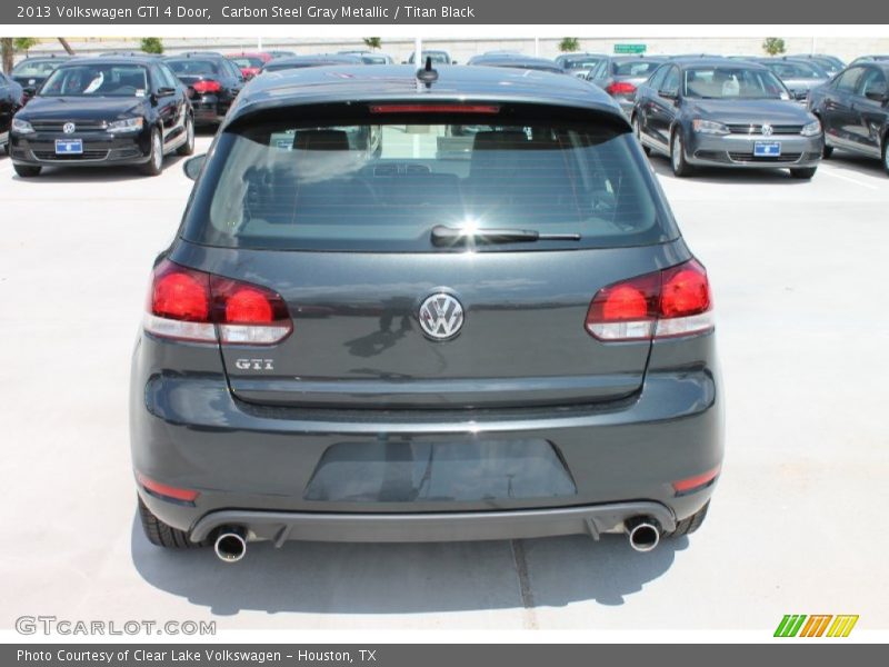 Back View - 2013 Volkswagen GTI 4 Door