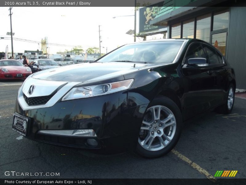 Crystal Black Pearl / Ebony 2010 Acura TL 3.5
