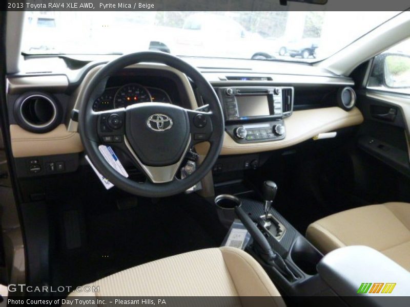 Pyrite Mica / Beige 2013 Toyota RAV4 XLE AWD