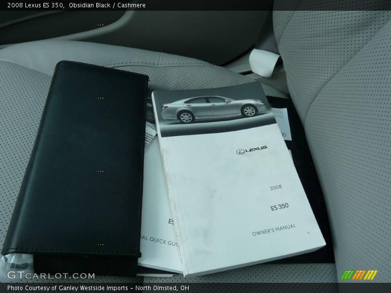 Obsidian Black / Cashmere 2008 Lexus ES 350