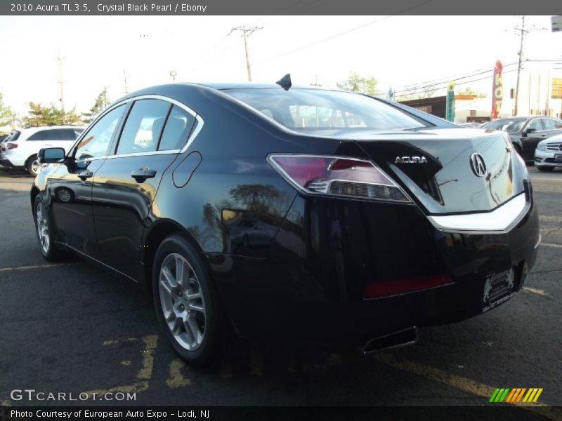 Crystal Black Pearl / Ebony 2010 Acura TL 3.5