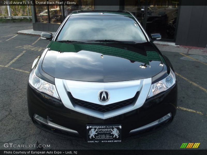 Crystal Black Pearl / Ebony 2010 Acura TL 3.5