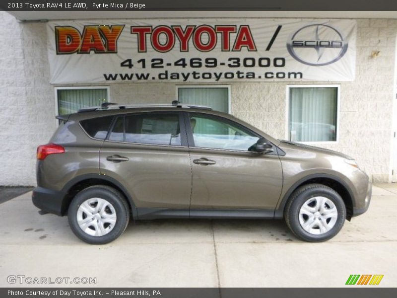 Pyrite Mica / Beige 2013 Toyota RAV4 LE AWD