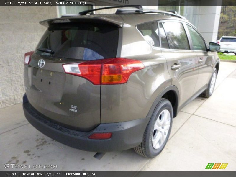 Pyrite Mica / Beige 2013 Toyota RAV4 LE AWD