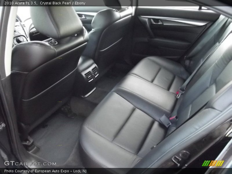 Crystal Black Pearl / Ebony 2010 Acura TL 3.5