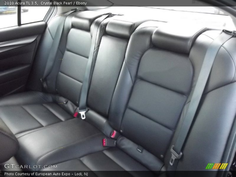 Crystal Black Pearl / Ebony 2010 Acura TL 3.5