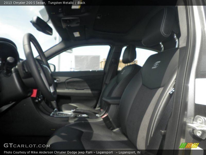 Tungsten Metallic / Black 2013 Chrysler 200 S Sedan