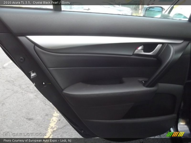 Crystal Black Pearl / Ebony 2010 Acura TL 3.5