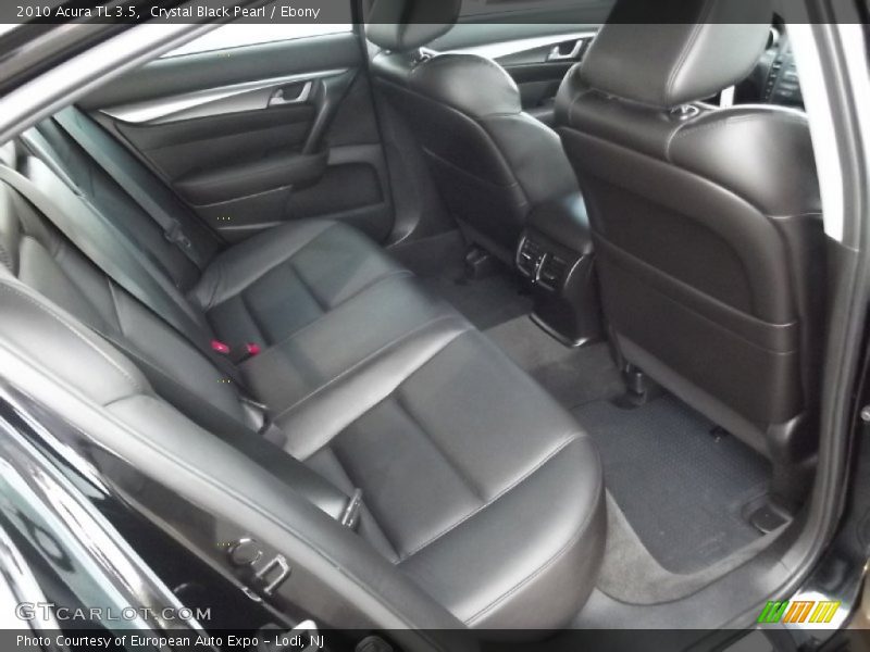 Crystal Black Pearl / Ebony 2010 Acura TL 3.5