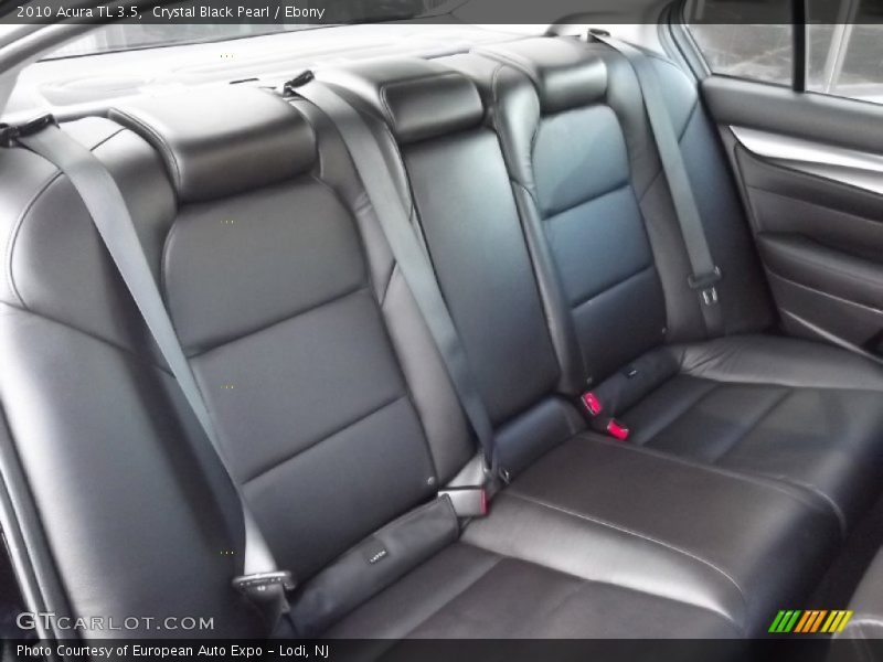 Crystal Black Pearl / Ebony 2010 Acura TL 3.5