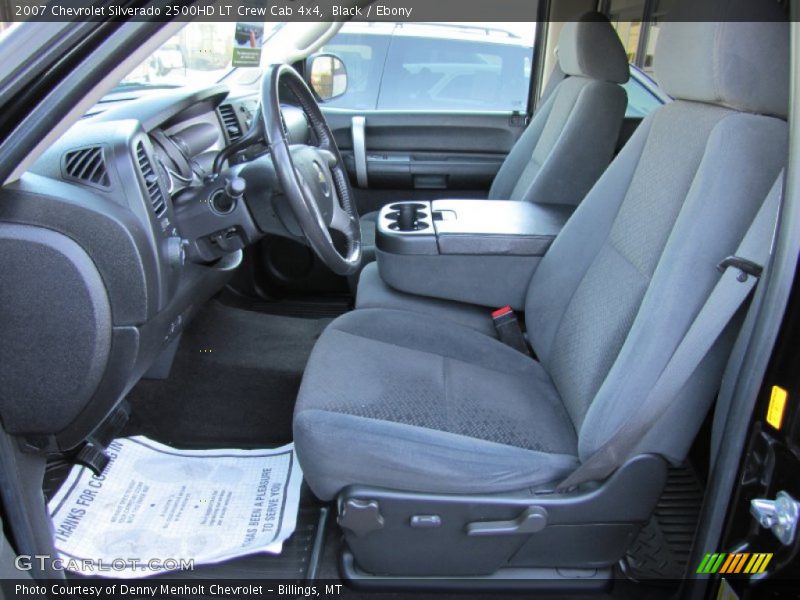 Black / Ebony 2007 Chevrolet Silverado 2500HD LT Crew Cab 4x4