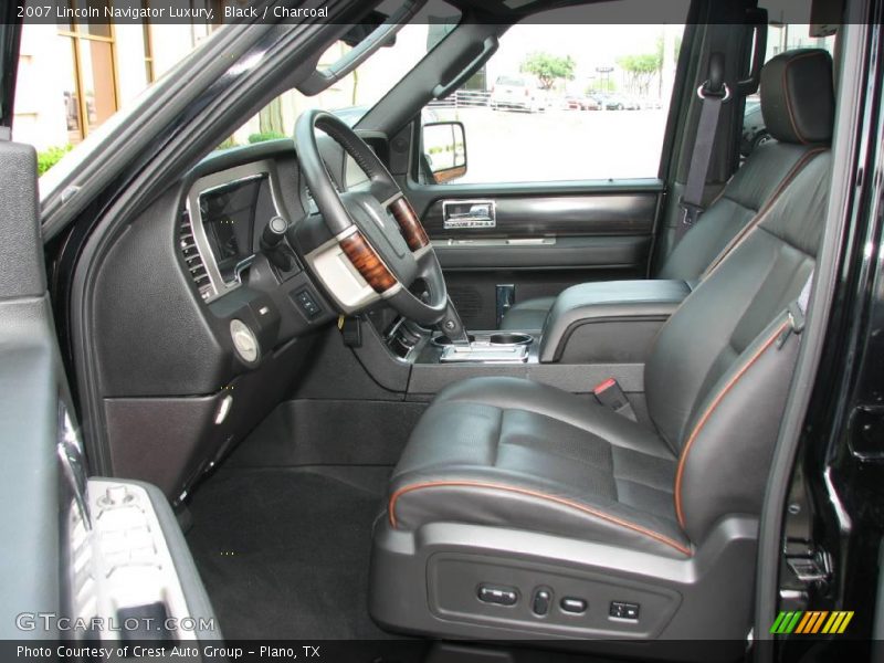 Black / Charcoal 2007 Lincoln Navigator Luxury