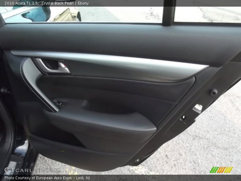 Crystal Black Pearl / Ebony 2010 Acura TL 3.5
