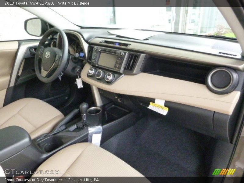 Pyrite Mica / Beige 2013 Toyota RAV4 LE AWD
