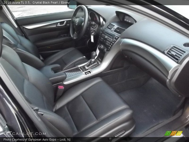 Crystal Black Pearl / Ebony 2010 Acura TL 3.5