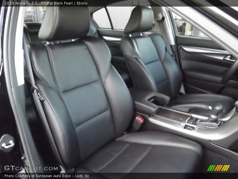 Crystal Black Pearl / Ebony 2010 Acura TL 3.5