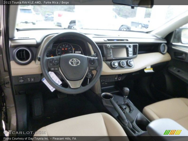 Pyrite Mica / Beige 2013 Toyota RAV4 LE AWD