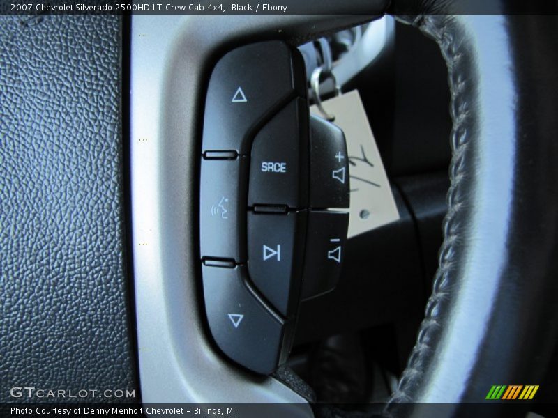 Black / Ebony 2007 Chevrolet Silverado 2500HD LT Crew Cab 4x4